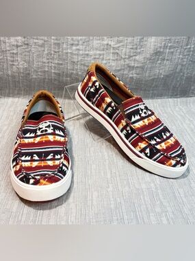 Hooey Mens Slip-On Loper Casual Shoes - Totem Multi